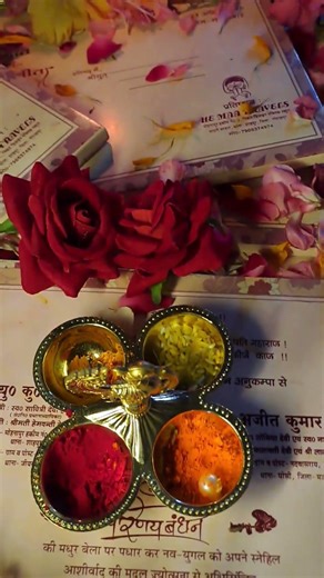 Wedding Invitation Videomarriage card shoot #invitationvideo#weddinginvitationvideo