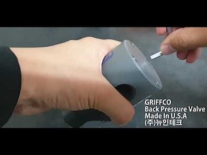 [백프레셔밸브, 릴리프밸브, 역압밸브, 세프티밸브, 안전밸브, 배압밸브] GRIFFCO - Back Pressure Valve - 뉴인테크