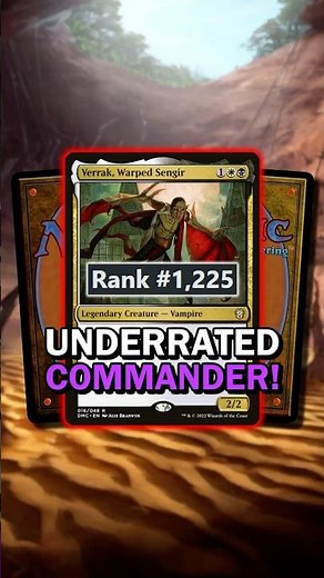 Underrated Commanders YOU Should Build! - ⚪⚫ Verrak, Warped Sengir