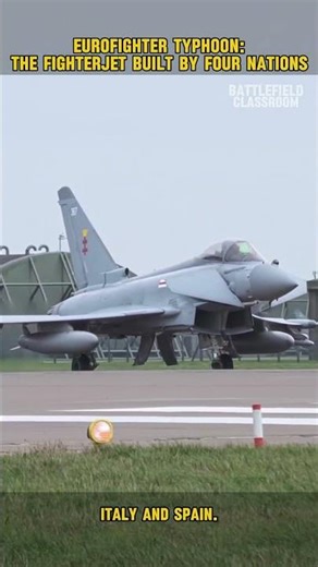 The Fighter Jet Built by Four Nations #military #militaryshorts