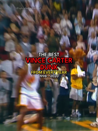 Vince Carter Best Dunk Highlights Compilation