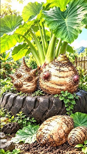 Don't Neglect Your Taro in September! Boost Your Harvest 5x with These "4 Simple Care Steps" (Usi...