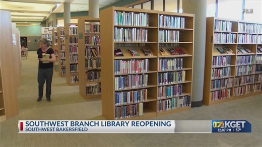 Southwest branch library reopens