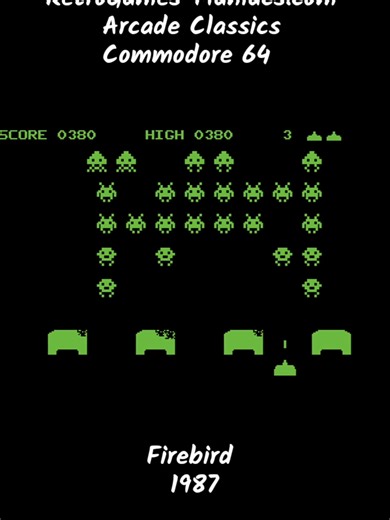 Arcade Classics – Commodore 64 – Firebird (1987) When Firebird distills the spirit of the golden age of arcades into one C64 experience… pure reflex-driven chaos is unleashed! 🕹️🔥 Released in 1987, Arcade Classics for the Commodore 64 is a love letter to coin-op gaming, delivering fast, immediate, high-score–driven action straight to your home computer. No long intros, no mercy — just classic arcade gameplay that tests timing, reflexes, and nerves! Rather than focusing on a single adventure, A