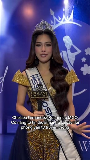 Chelsea Fernandez - Runner Up Miss Cosmo Philippines 2025