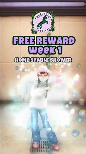 FREE Marble Shower Room 🫧 Equestrian Festival Star Stable Online