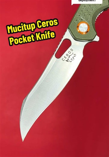 Mucitup Ceros Pocket Knife Features and Review