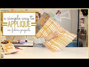 How to Applique - simple technique