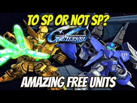 TO SP OR NOT! SHINING SUPER & BYARLANT CUSTOM! FREE SSRS! SD Gundam G Generation Eternal