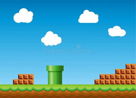 Super Mario Background Stock Illustrations – 757 Super Mario Background Stock Illustrations, Vectors & Clipart - Dreamstime
