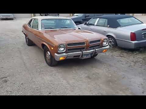 Real Barn Find. Unrestore 1972 Pontiac Ventura II in Chicago Suburb. 21000 miles
