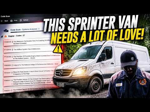 Customer Wants His Money Back From Last Shop - Front End Vibration Still Not Fixed On Sprinter Van