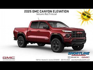 2025 GMC Canyon Elevation 360 Color Palette At Shortline GMC (GMC VIP Video)