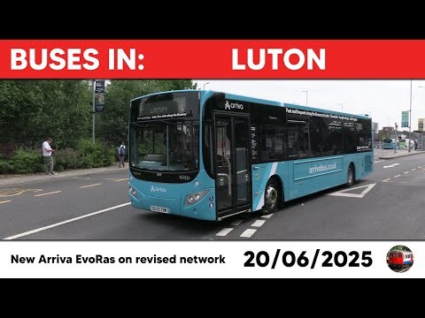 Buses in Luton 20/06/2025