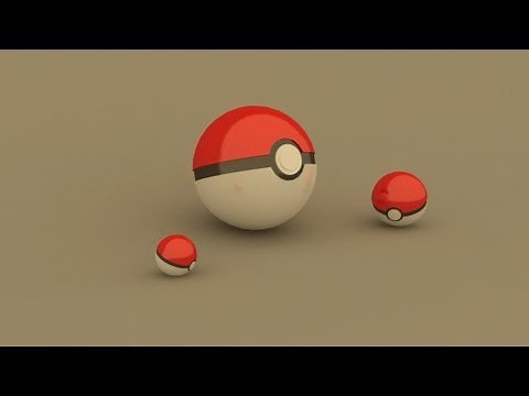How to: Model a Pokeball in 3dsMAX (Basic modelling)