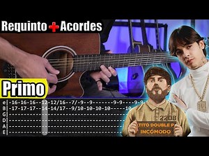 Primo - Natanael Cano x Tito Double P - Requinto + Acordes | TABS | Tutorial Guitarra