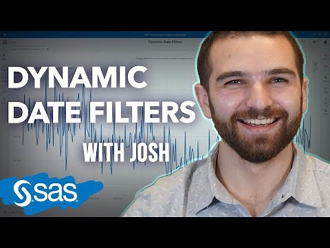 SAS Tutorial | Dynamic Date Filters in SAS Visual Analytics on SAS Viya