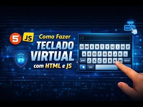 How to create a virtual keyboard for HTML and JS passwords.