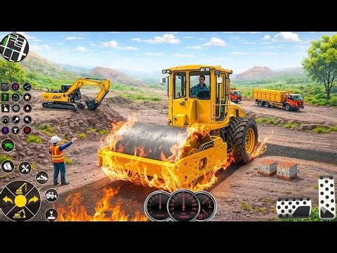 🚧 Road Loader 3D 🚜 Extreme Excavator Challenge! Insane Construction Gameplay excavator machines! 😱🔥