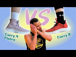 Under Armour Curry 4 Flotro vs Curry 9: Which is the Better Steph Curry Shoe??