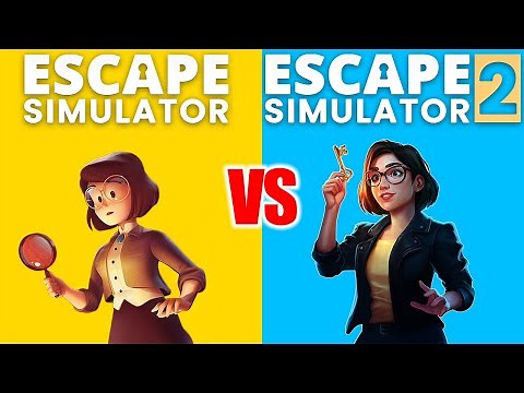 Escape Simulator 2 vs 1 – Is It Really Better? Full Comparison & Gameplay Review
