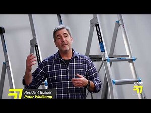 AdjustaStep Height Adustable Platform Ladder