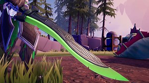 8.2K views · 128 reactions | Xbox Slayers: The Emerald Steel pack is now available! Grab this Perk for free with your Xbox Game Pass Ultimate subscription. You will receive these exclusive green weapon skins, along with a variety of supplies to aid you on your hunts. | Dauntless | Facebook