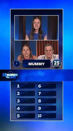 Do they unwrap the right words in time? Catch up on yesterday’s nail-biting FINAL round of #25WordsorLess where our contestants play for the grand prize of $10,000! #25wordsorless #gameshow #meredithvieira #wordgame #boardgame | 25 Words or Less
