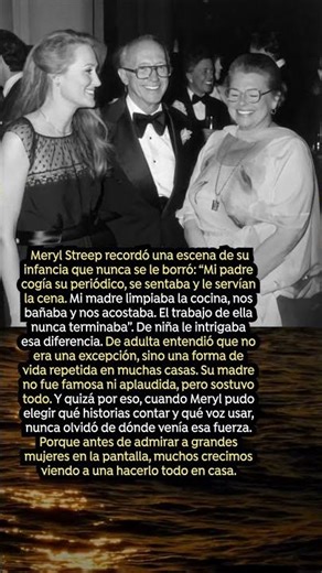 La escena de infancia que marcó a Meryl Streep