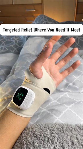 This small device might change how your wrist feels after long hours on the computer. Wrap it on. Choose your intensity. Feel the difference in minutes. | Luxtony