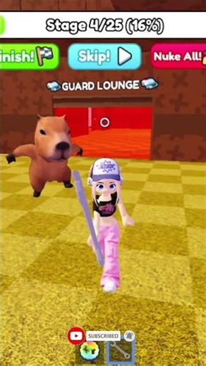 Capybara's Prison Run! (Obby) | Roblox #roblox #scaryobby #obby