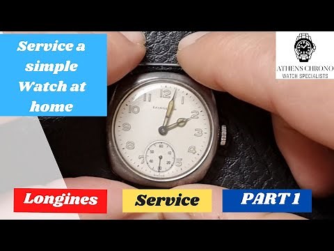How to Service a simple Watch at Home - Part 1