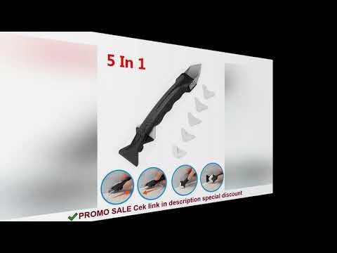 5 in1 Silicone Remover Sealant Smooth Scraper Caulk Finisher Grout Kit Tools Floor Mould Removal Han
