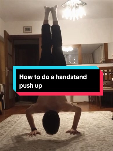 Mastering the Handstand Push-Up Technique