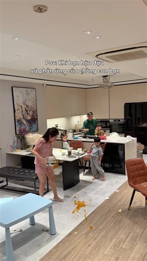 Chắc sâu trong anh là anh sợ anh mắng thì vợ dỗi anh lại phải dỗ 🤭 Cảm ơn chồng và các con đã luôn ấm áp! #vochongdonghanh #motchongbacon #giadinh #couple #vochong