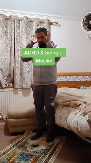 The life of a Muslim with #ADHD. Bare in mind these movements are uncontrollable & constantly there. I used to feel guilty about being distracted & being forgetful. But after my diagnosis, I'm now more accepting of the condition. Please share to raise awareness #adhdawareness #adhdmuslim #fyp #islam