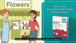 (20 pack) Pen Gear Copy Paper, 8.5" x 11", 92 Bright White, 20 lb., 10 Ream Case (5,000 Sheets)