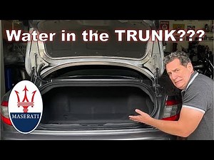 How to Fix Maserati GranTurismo Trunk Water Leak: DIY Diagnosis, Repair, and Prevention Tips