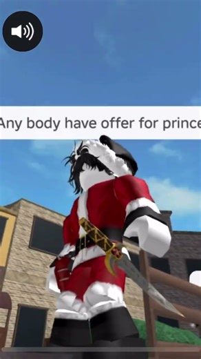 Somebody has an offer for my prince knife type user in chat