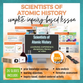 Atomic Model History (Scientists) Inquiry-Based All-in-One NO PREP Package