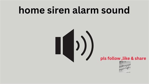 home siren alarm sound #sound #sounds #soundsfx #soundfx #soundeffect #soundeffects #sound #sounds