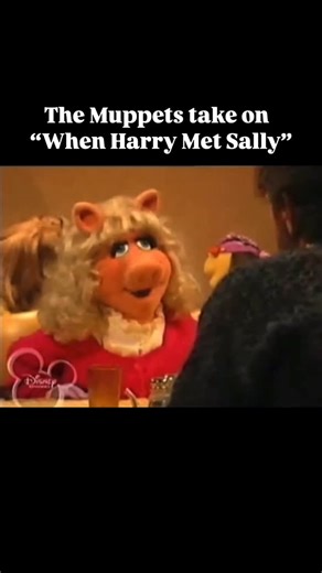 Megan 💚 Muppets Fanatic on Instagram: "Nailed the ending 😂 spot on. Did you hear about Billy Crystal and Meg Ryan teasing somethings coming?! I am SO EXCITED. When Harry Met Sally is my favorite (non Muppet) movie!!! So yea, this bit is everything to me lmao Muppets Tonight !!!"