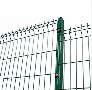 [Hot Item] PVC Coated Bending Fencing 3D Garden Metal Welded Wire Mesh Fence
