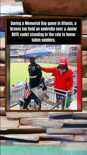 The true definition of respect and empathy.