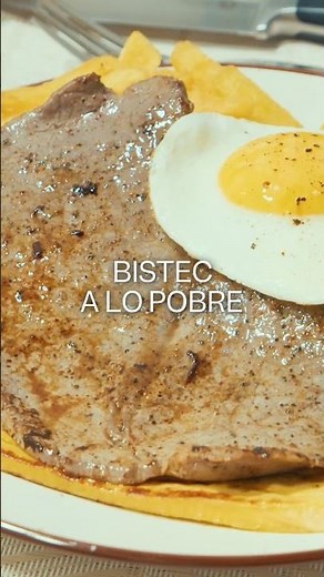 Cómo preparar bistec a lo pobre