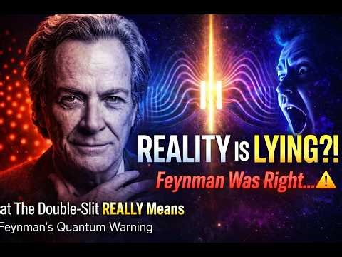 “What The Double-Slit REALLY Means — Feynman’s Chilling Quantum Warning”