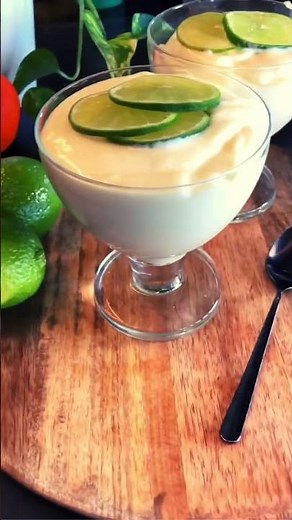 Lemon mousse recipe/ 3 ingredients