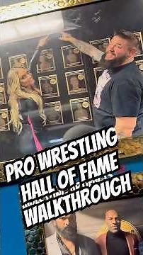 Wrestling Artifacts inside the MVP Arena #reels #wwe #wrestling #prowrestling