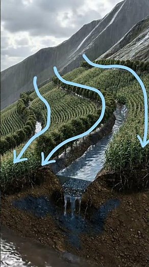 How contour farming reduces erosion and protects fertile soil