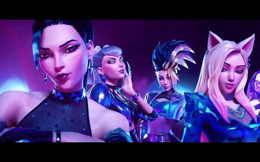 【英雄联盟】Kda女团全新单曲《MORE》官方MV来了！